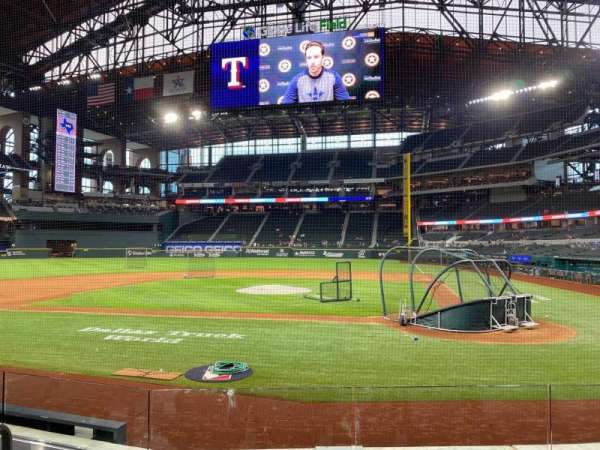 Globe Life Field, section: 11, row: 4, seat: 3
