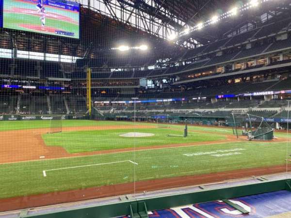 Globe Life Field, section: 8, row: 5, seat: 6