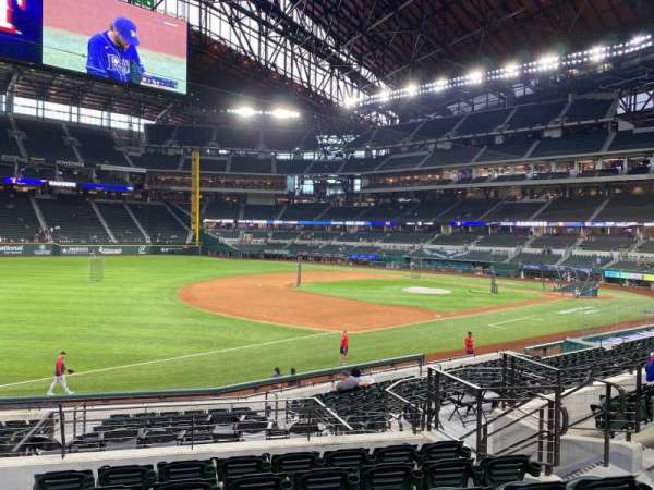 Globe Life Field, section: 4, row: 15, seat: 6