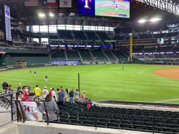 Globe Life Field, section: 2, row: 12, seat: 7