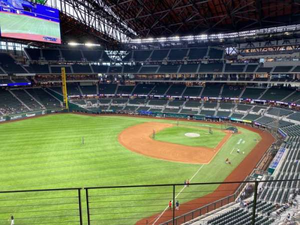 Globe Life Field, section: 203, row: 4, seat: 10
