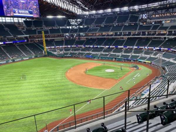 Globe Life Field, section: 205, row: 5, seat: 3