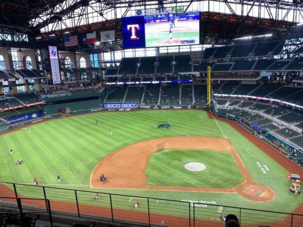 Globe Life Field, section: 212, row: 7, seat: 8