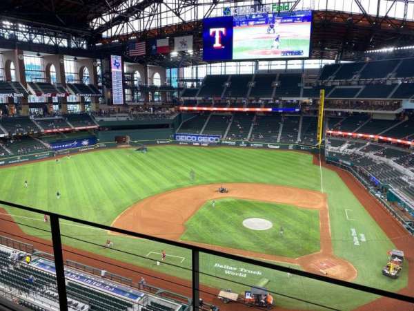 Globe Life Field, section: 213, row: 2, seat: 7