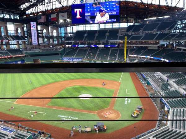 Globe Life Field, section: 214, row: 1, seat: 11