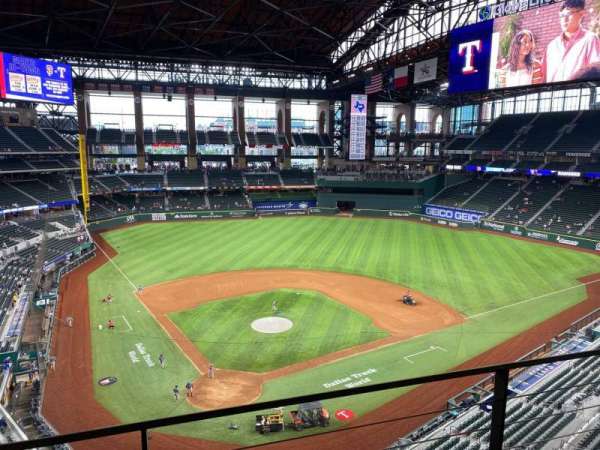 Globe Life Field, section: 219, row: 2, seat: 4