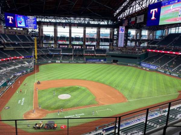 Globe Life Field, section: 221, row: 4, seat: 8
