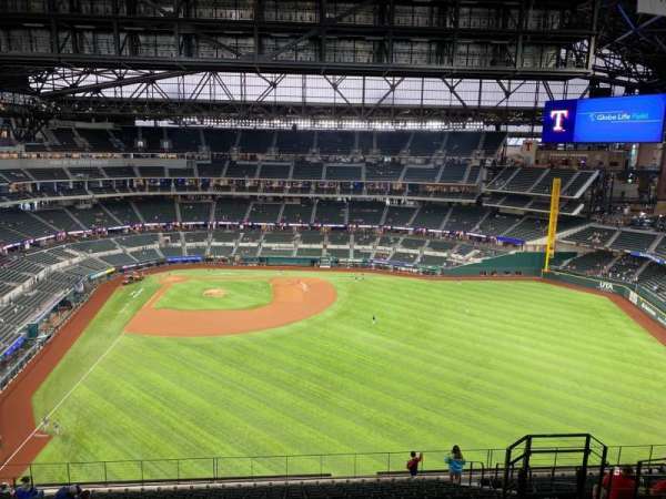 Globe Life Field, section: 234, row: 18, seat: 15