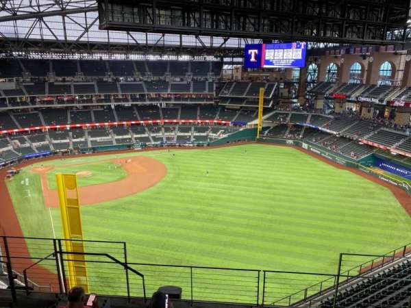 Globe Life Field, section: 326, row: 6, seat: 8