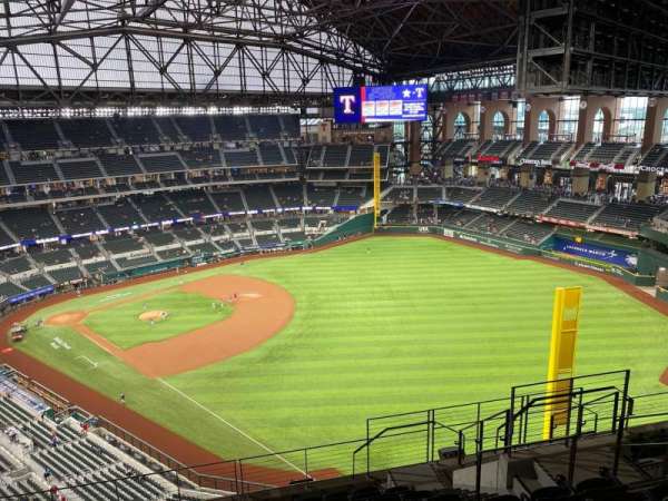 Globe Life Field, section: 323, row: 10, seat: 20