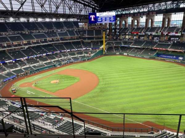 Globe Life Field, section: 321, row: 4, seat: 3