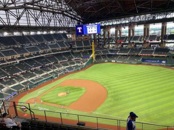Globe Life Field, section: 319, row: 8, seat: 17