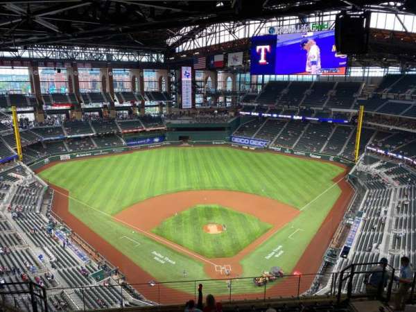 Globe Life Field, section: 313, row: 11, seat: 10