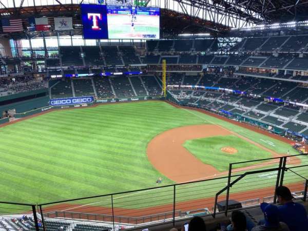 Globe Life Field, section: 304, row: 5, seat: 13
