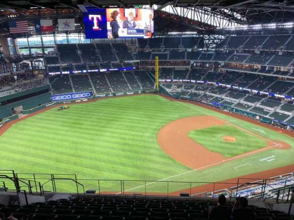 Globe Life Field, section: 303, row: 12, seat: 12