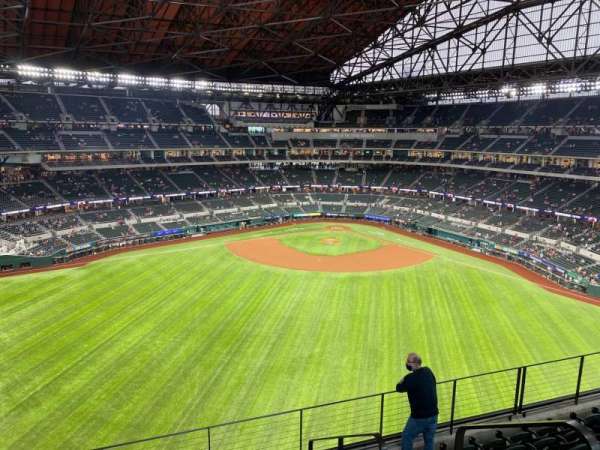 Globe Life Field, section: 240, row: 7, seat: 4