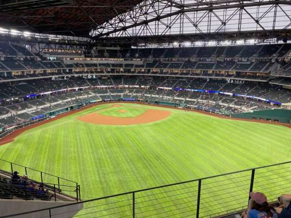 Globe Life Field, section: 238, row: 4, seat: 1