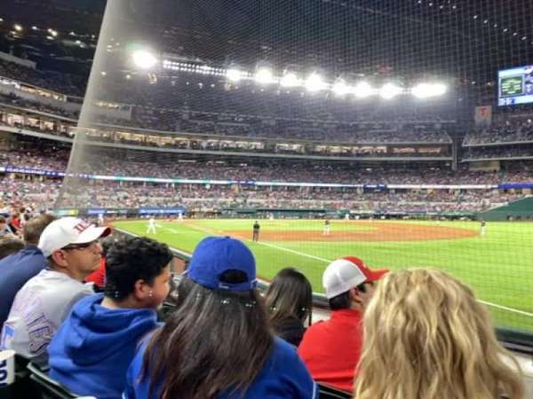 Globe Life Field, section: 24, row: 4, seat: 14