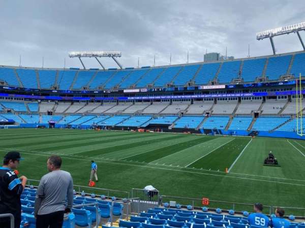 Bank of America Stadium, section: 127, row: 11, seat: 15