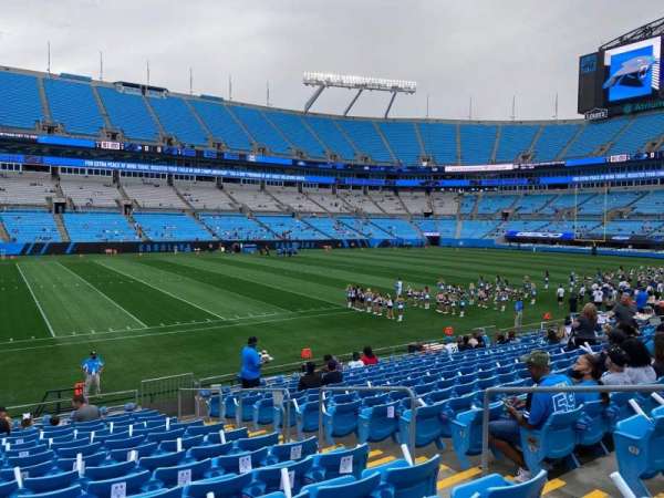 Bank of America Stadium, section: 115, row: 14, seat: 5