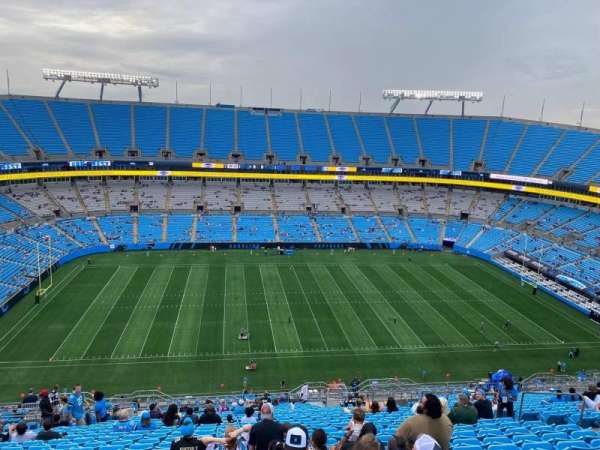 Bank of America Stadium, section: 516, row: 25, seat: 13