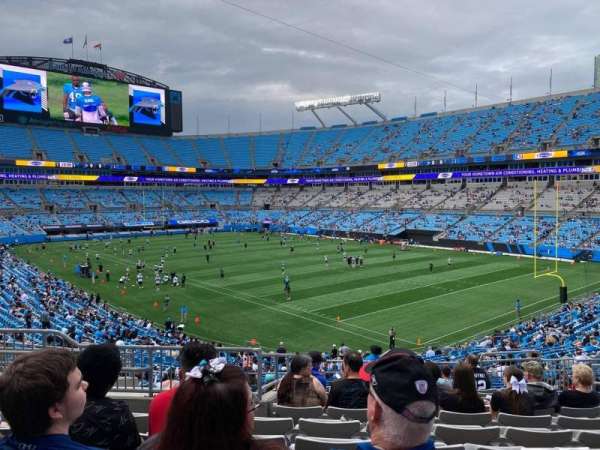 Bank of America Stadium, section: 336, row: 12, seat: 12