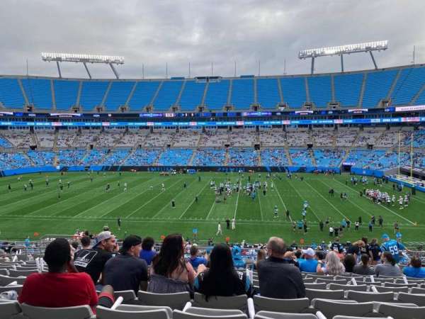 Bank of America Stadium, section: 314, row: 18, seat: 11