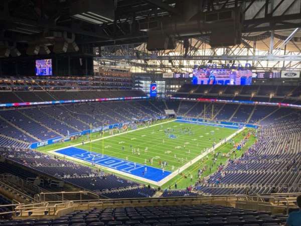 Ford Field, section: 332, row: 16, seat: 17
