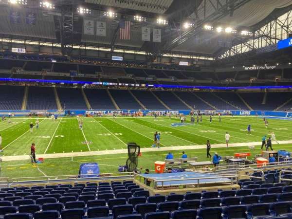 Ford Field, section: 104, row: 13, seat: 8