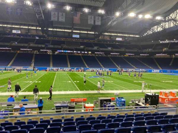 Ford Field, section: 105, row: 9, seat: 9