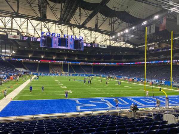 Ford Field, section: 115, row: 15, seat: 10