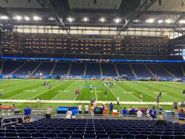 Ford Field, section: 127, row: 16, seat: 9