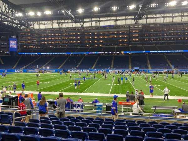 Ford Field, section: 128, row: 10, seat: 8