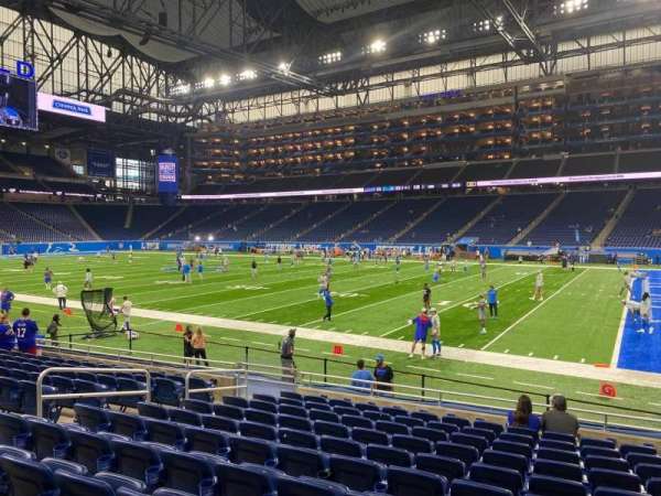 Ford Field, section: 131, row: 11, seat: 10