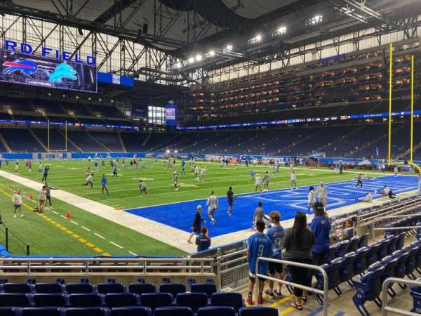 Ford Field, section: 134, row: 8, seat: 8