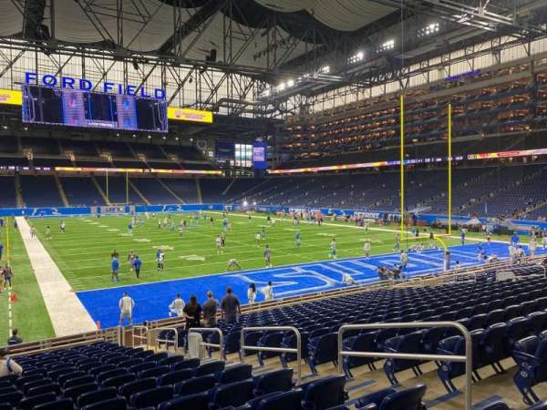 Ford Field, section: 135, row: 18, seat: 12