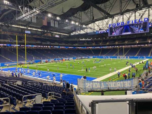 Ford Field, section: 141, row: 20, seat: 10