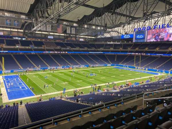 Ford Field, section: 202, row: 6, seat: 9
