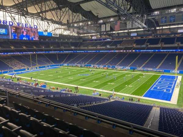 Ford Field, section: 212, row: 5, seat: 12