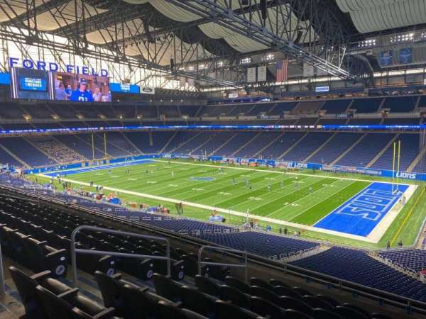 Ford Field, section: 213, row: 9, seat: 7