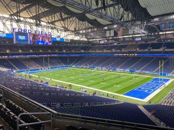 Ford Field, section: 214, row: 7, seat: 5