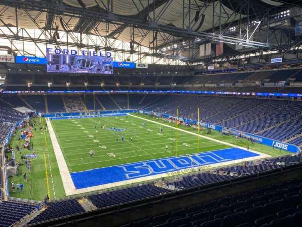 Ford Field, section: 216, row: 7, seat: 10