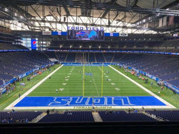 Ford Field, section: 218, row: 6, seat: 8