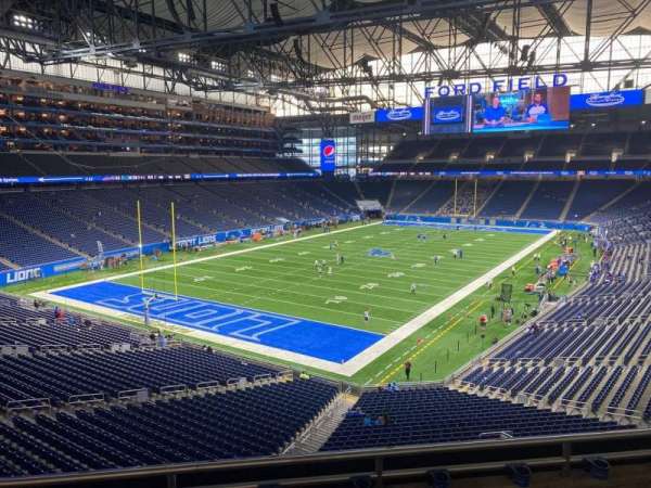 Ford Field, section: 222, row: 4, seat: 10