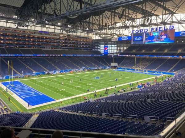 Ford Field, section: 224, row: 5, seat: 26