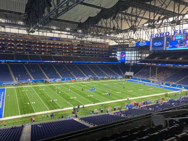 Ford Field, section: 227, row: 7, seat: 14