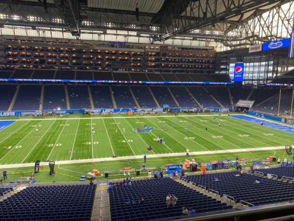 Ford Field, section: 229, row: 3, seat: 9