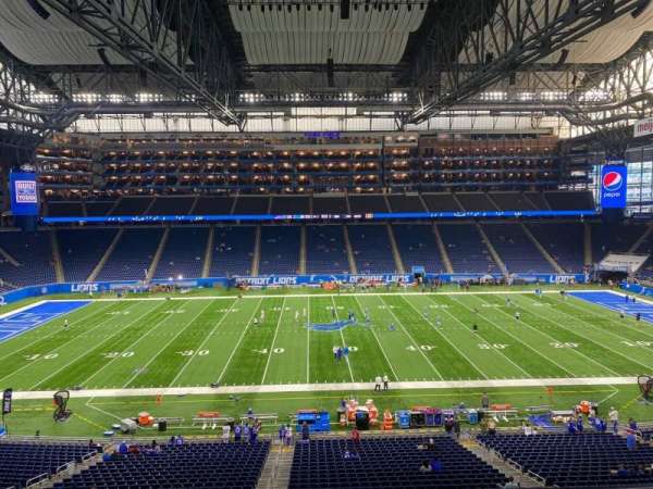 Ford Field, section: 230, row: 5, seat: 11