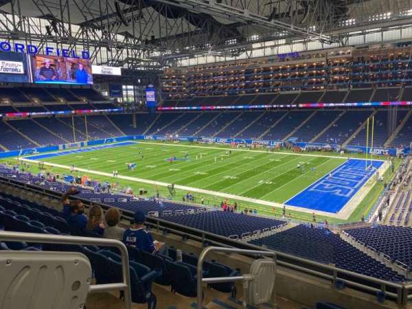 Ford Field, section: 236, row: 6, seat: 2