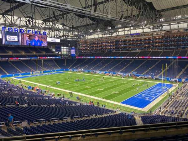 Ford Field, section: 237, row: 7, seat: 4